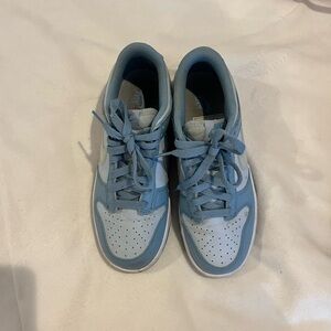 Blue Nike dunks